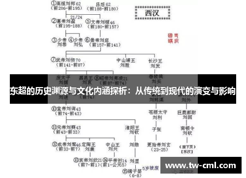 东超的历史渊源与文化内涵探析：从传统到现代的演变与影响